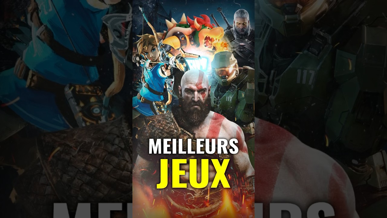 LES 10 MEILLEURS JEUX DE TOUS LES TEMPS ! ⚡⏳
