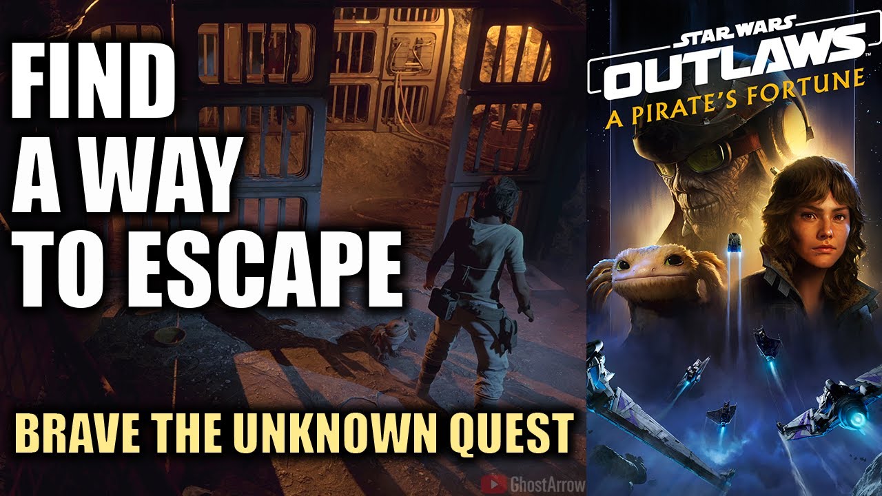 Find a Way to Escape - Star Wars Outlaws A Pirate's Fortune DLC