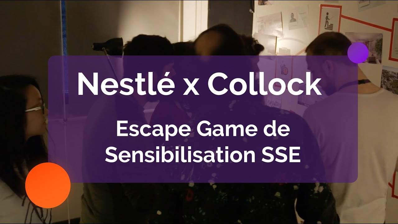 Nestlé x Collock : l'Escape Game de Sensibilisation SSE