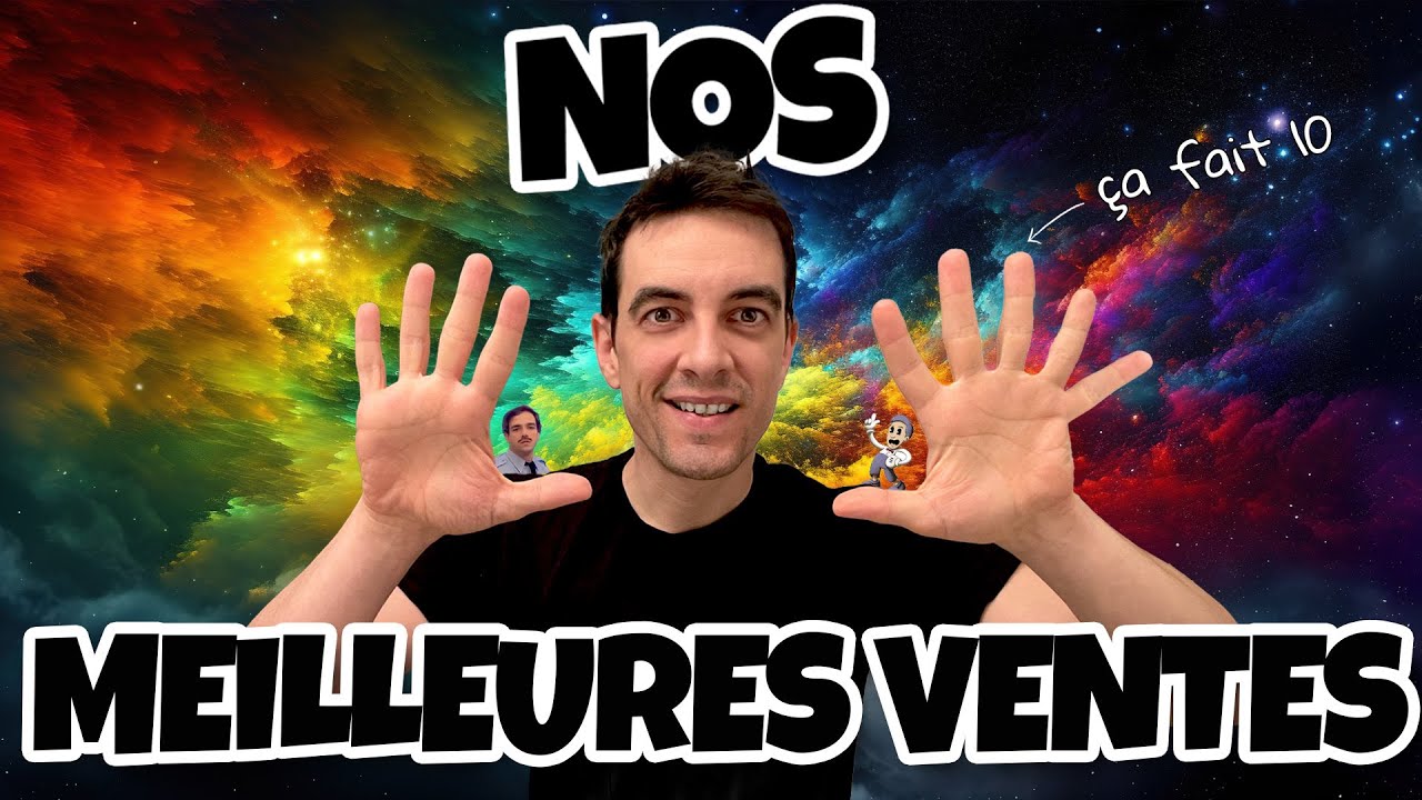 TOP 10 DES JEUX DE SOCIÉTÉ QUE L'ON VEND LE PLUS - 2025