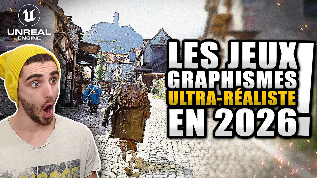Les Meilleurs jeux UNREAL ENGINE 5 avec des GRAPHISMES ULTRA RÉALISTES en 2026