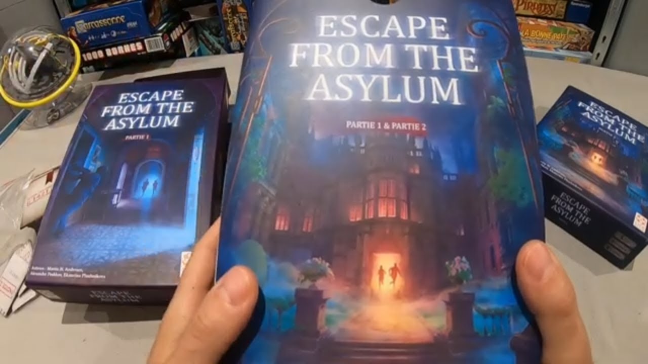 Escape From The Asylum - Comment jouer une partie avec règle du jeu en vidéo.