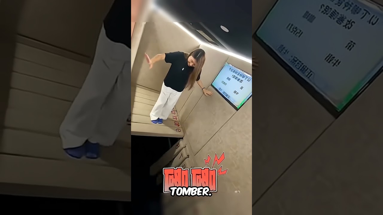 Cette fille a tenté de remporter le jeu d’escape game 😮