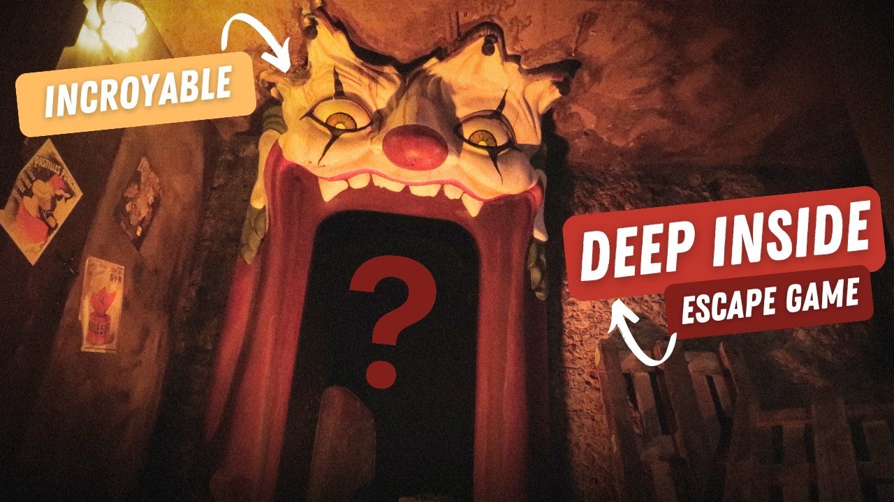 🎢L'un des MEILLEURS ESCAPE GAME de FRANCE nous a ouvert ses portes 😱 Deep Inside - EDB Explorer #4