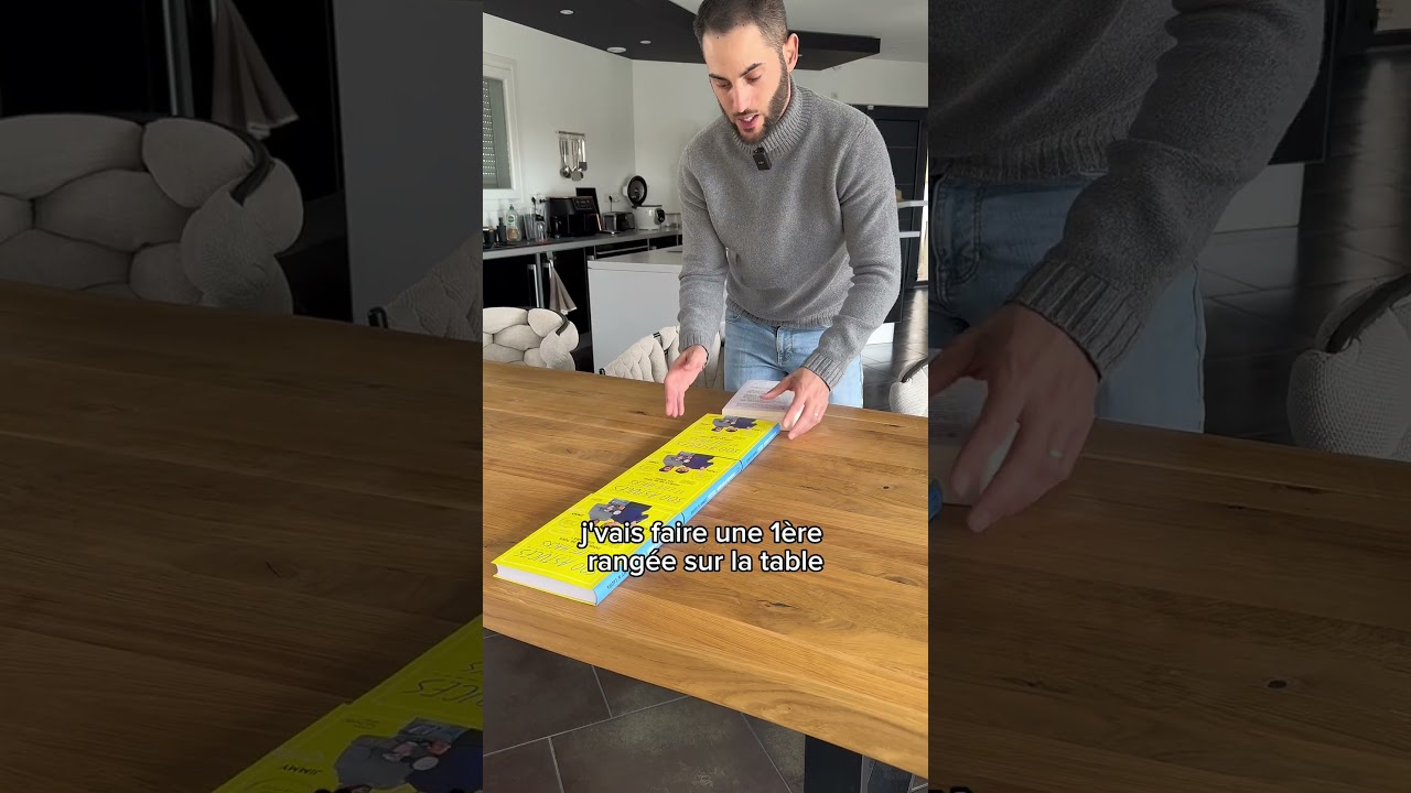 L’astuce pour faire le jeu du palet à la maison 😄