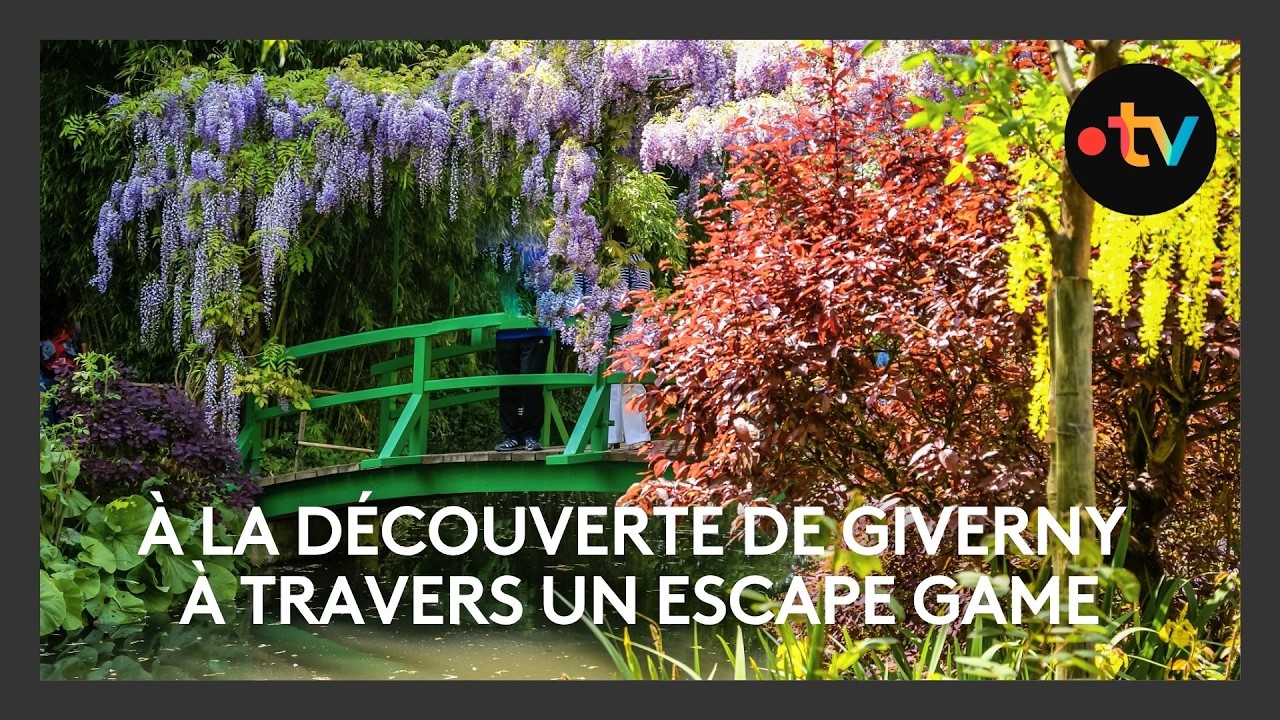 À la découverte de Giverny à travers un escape game