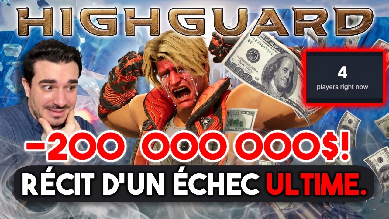 Ce jeu vidéo à COÛTÉ 200 MILLIONS pour RIEN ! - Le DÉSASTRE Highguard