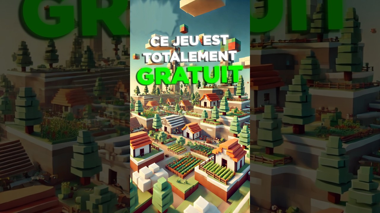 Ce jeu multi est gratuit et sans téléchargement ! #jeuxvideo #gratuit #pc #gaming #coop #minecraft