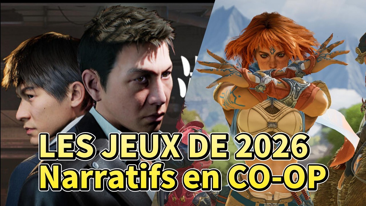 Top 8 Jeux Narratifs en CO-OP à surveiller en 2026 (PS5, PC, Xbox)