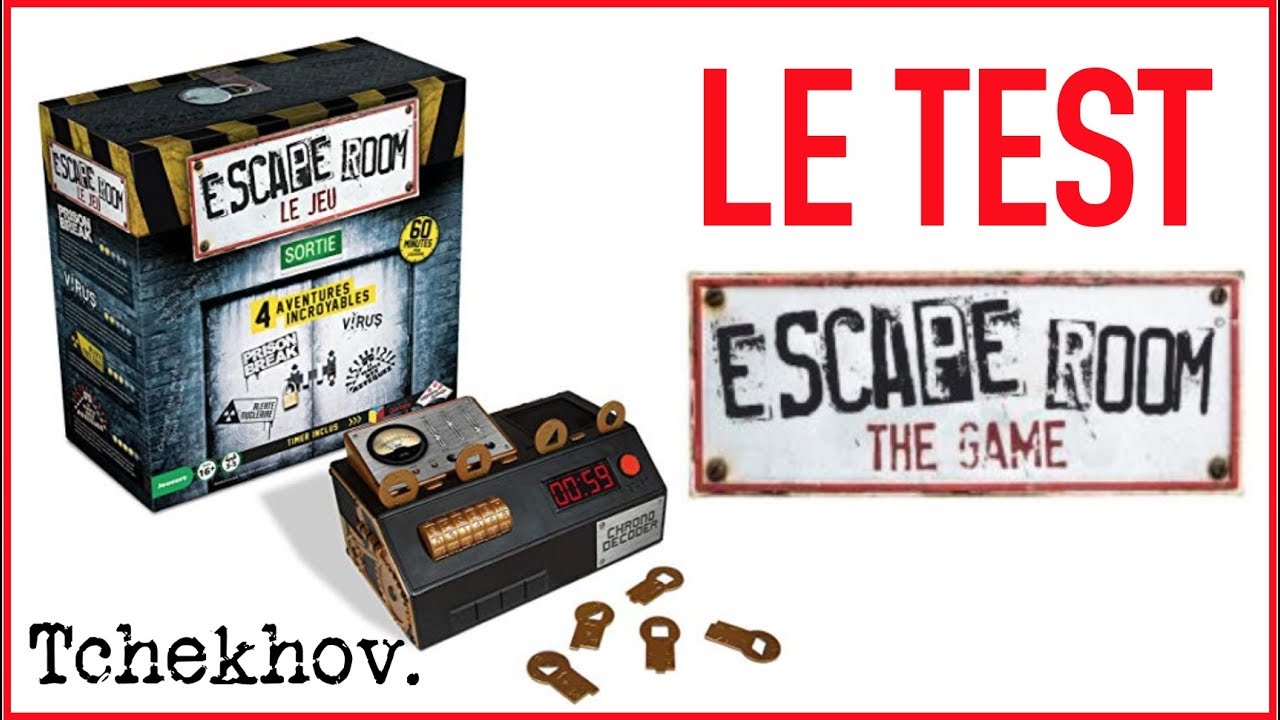 Escape Room le Jeu testé par Tchekhov