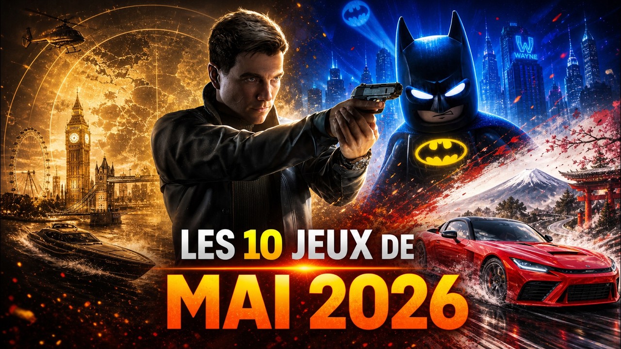 💥 Les 10 JEUX qui sortent en MAI 2026 !! (PS5, Nintendo Switch 2, Xbox et PC) 🎮