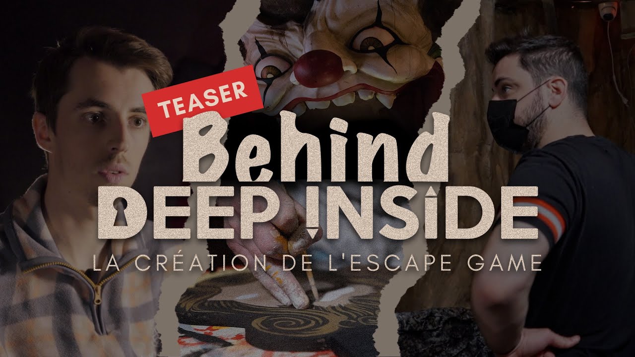 Behind Deep Inside : La création de l'escape game - Teaser officiel