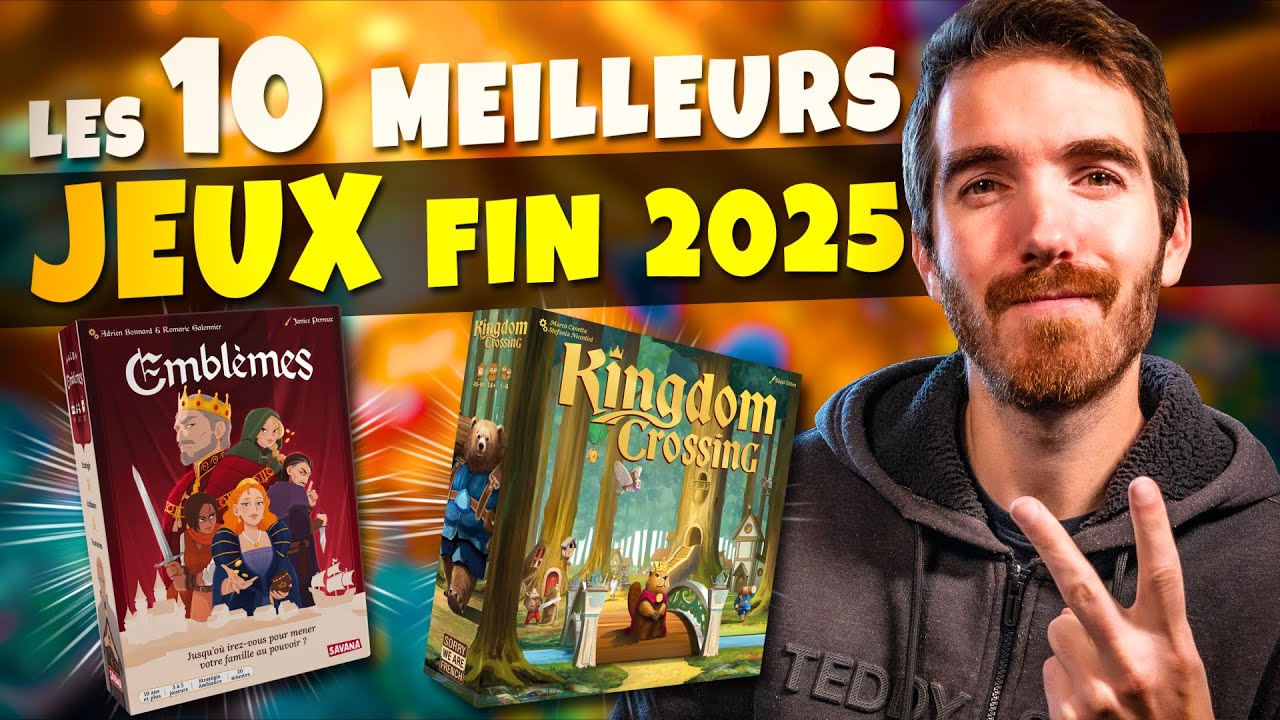 Les 10 MEILLEURS JEUX de cette fin d'année 2025 !