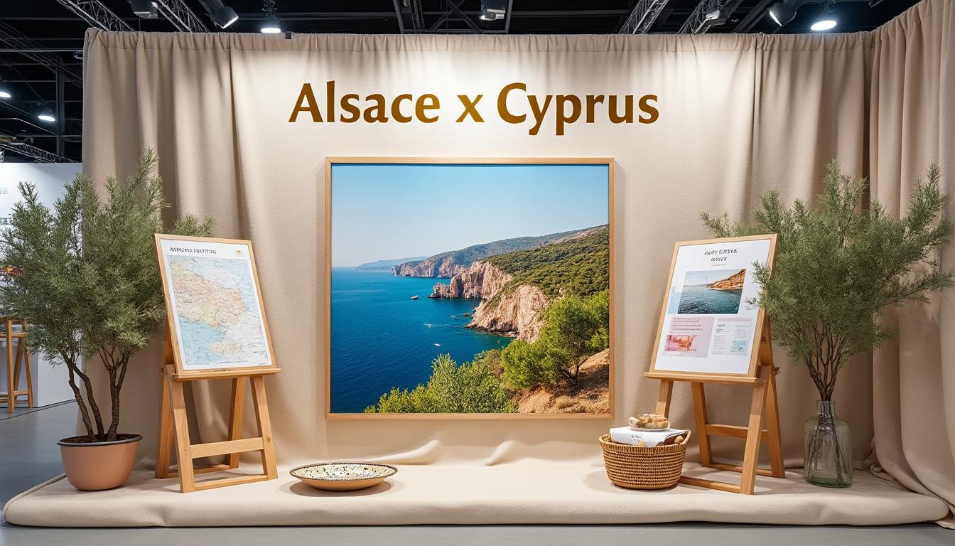 découvrez l'évasion estivale avec ici alsace et embarquez pour un voyage unique à chypre lors du salon festivitas. une expérience à ne pas manquer pour les amateurs de découvertes et de saveurs méditerranéennes.