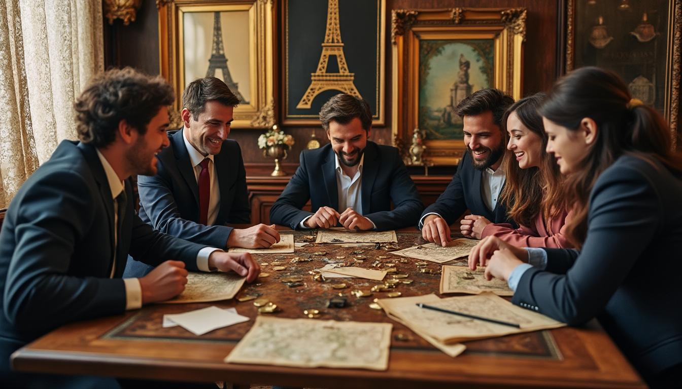 découvrez the game, l'escape game parisien idéal pour renforcer la cohésion et l'esprit d'équipe grâce à des énigmes immersives et amusantes.